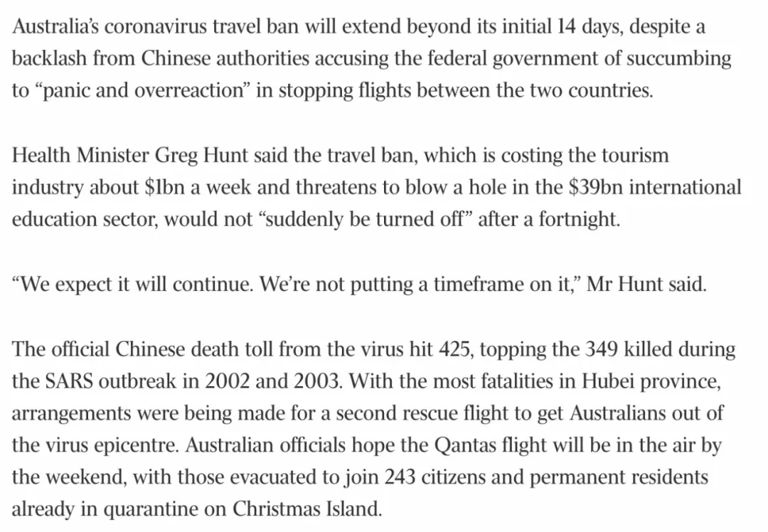 重磅！澳洲卫生部长：14天禁令将延长！留学生表急，给你几点建议！（组图） - 4