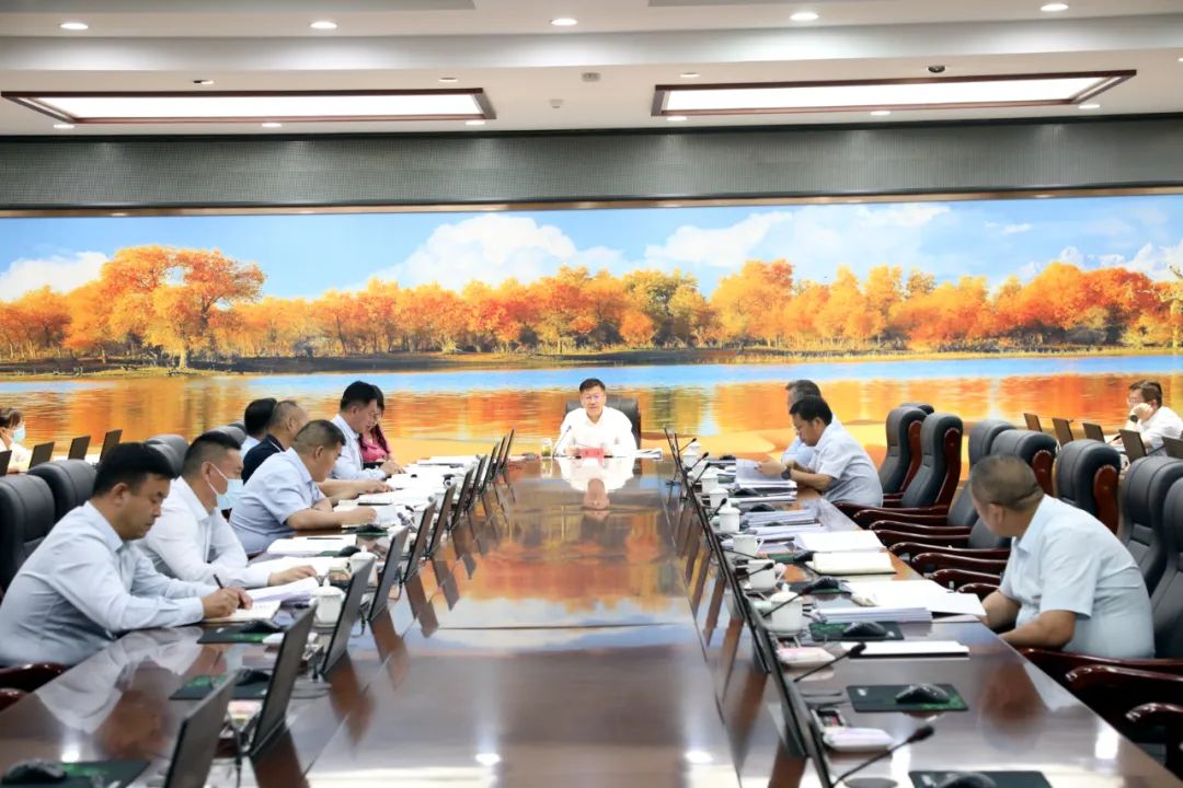 李江主持召開師市2022年第6次行政常務會議