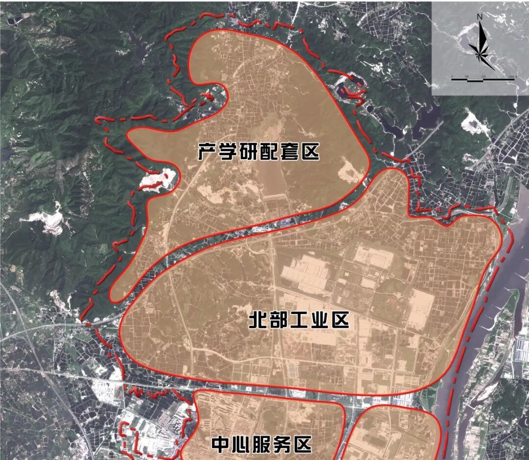 大旺北部地区依山傍水,风景优美植被覆盖率极高在我区整体规划中的