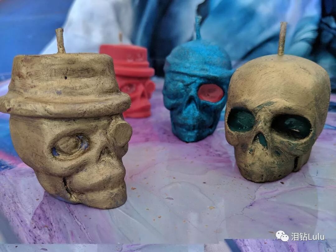 当画家爱上了做蜡烛这件事