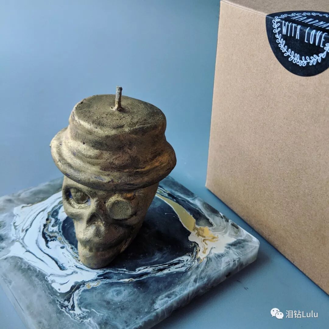 当画家爱上了做蜡烛这件事