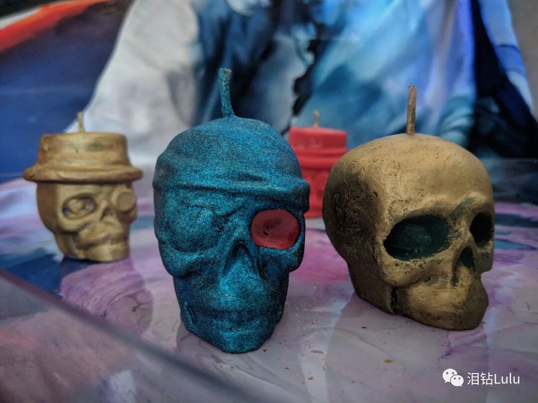 当画家爱上了做蜡烛这件事