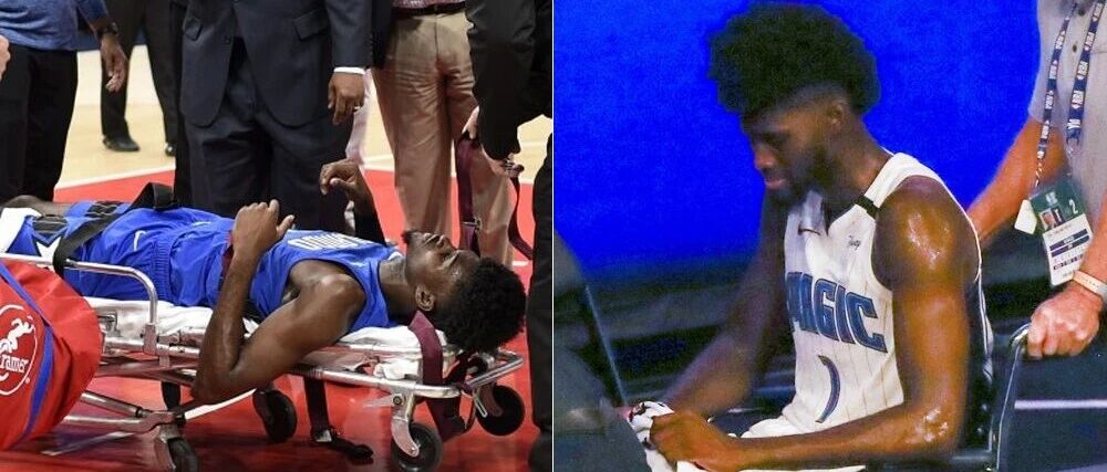 一次担架，一次轮椅！22岁新星赛季两次重伤，难逃报销噩运……