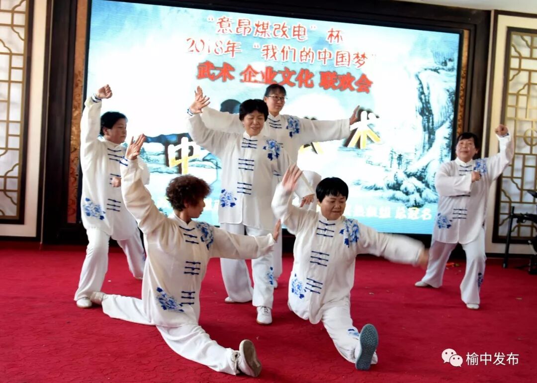 “意昂煤改电”杯 2018年我们的中国梦 武术企业文化联欢会—综合报道-甘肃太阳雨能源集团有限公司