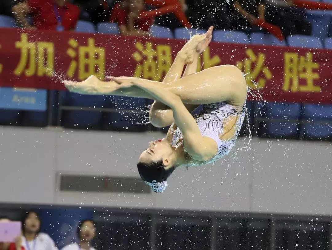 “猫人杯”2020全国花样游泳锦标赛在武汉开赛