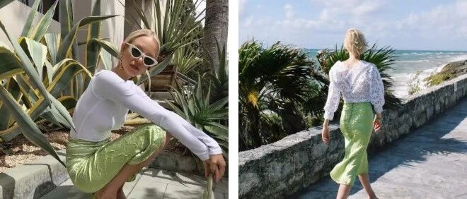 入秋这两个颜色穿一起=很贵！！