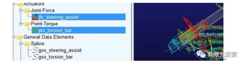 Adams转向系统-转向器的图2