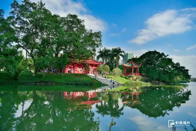 圖片源自:福州水務如今這個隱於市區的流花溪公園,正接過無形的紙筆