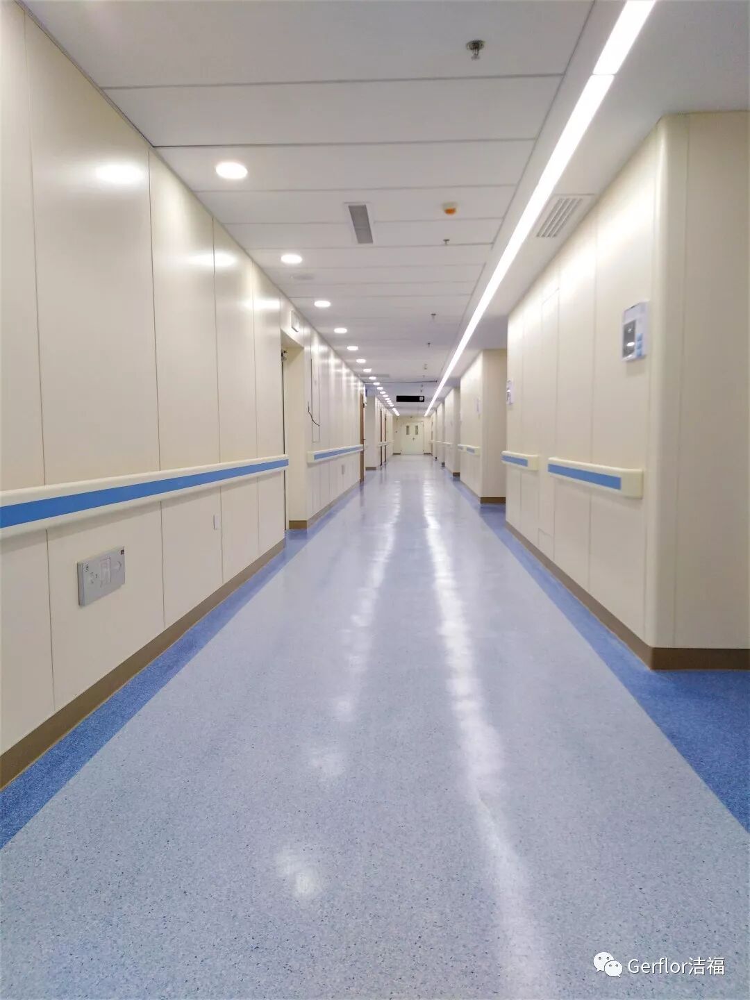 洁福地板为医院空间色彩搭配提供丰富灵感