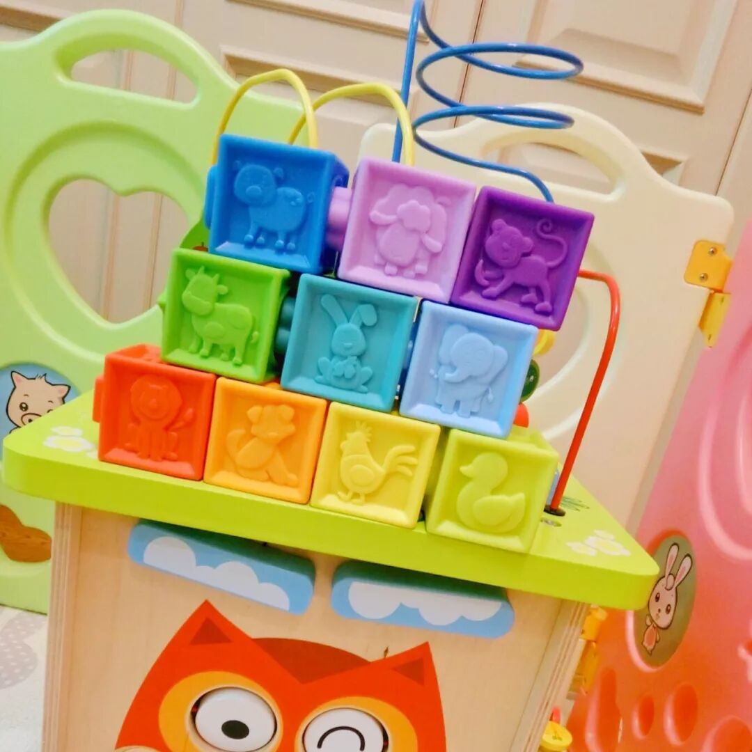 hape玩具试玩收下这个安利hape软胶浮雕积木益智趣味两不误