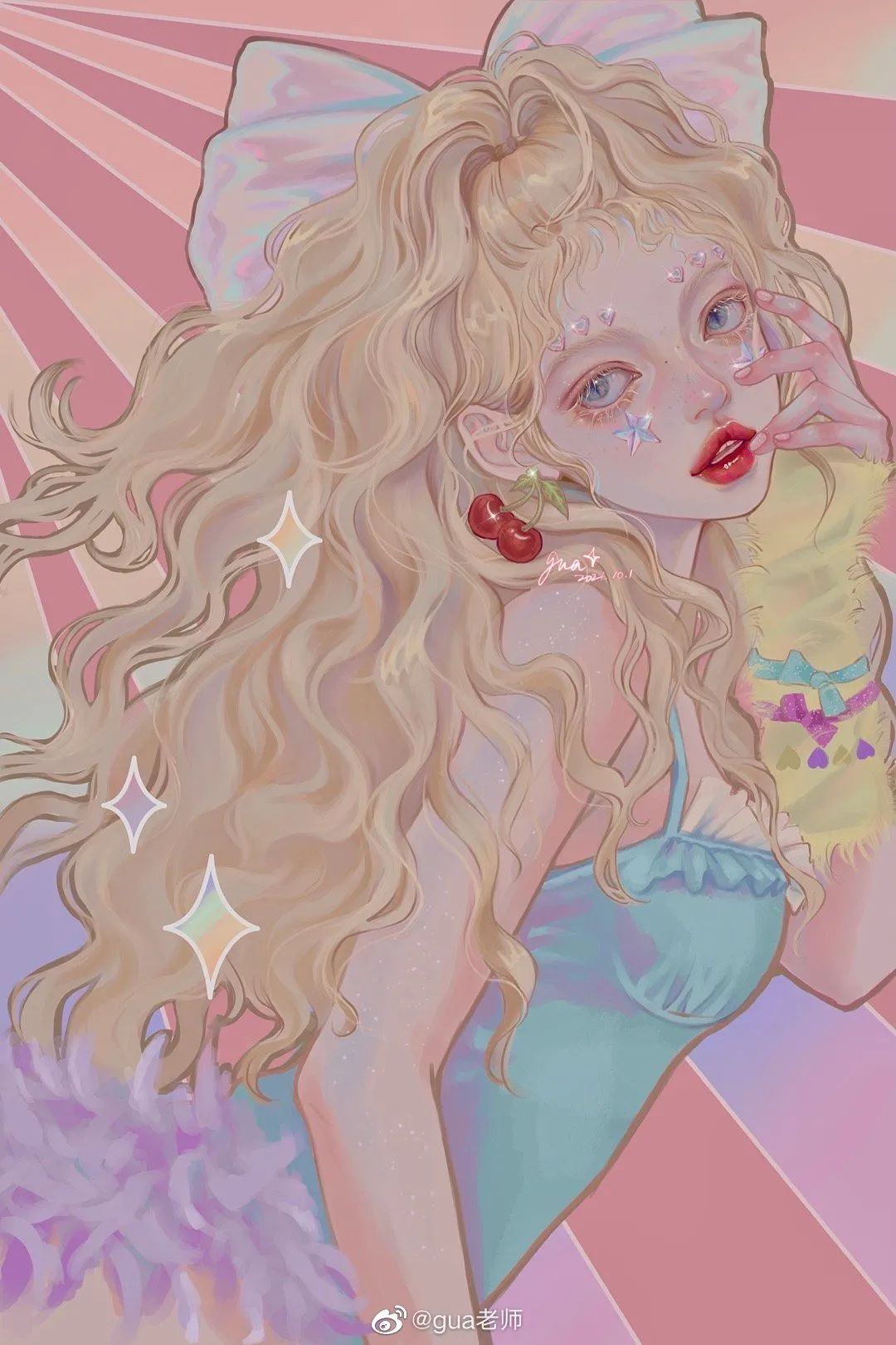 Gua老师专辑 美少女战士本草纲目系列情侣款女明星影视人物十二星座壁纸迪士尼公主中国风头像壁纸合集 全网搜