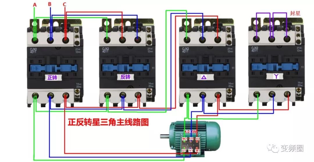 105例电气实物接线高清彩图，一看就懂，简单直观！的图110