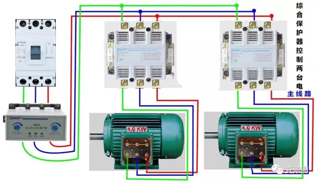 105例电气实物接线高清彩图，一看就懂，简单直观！的图106
