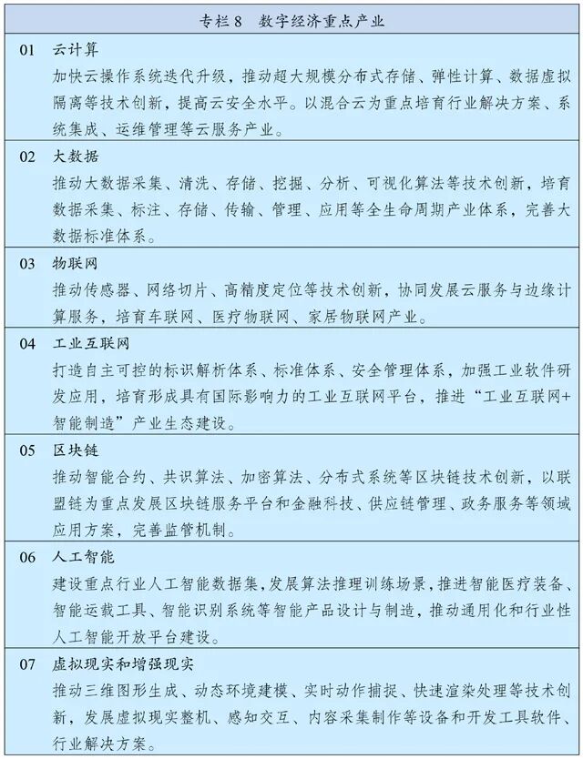 國務院：第十四個五年規劃和2035年遠景目標綱要文件的圖6