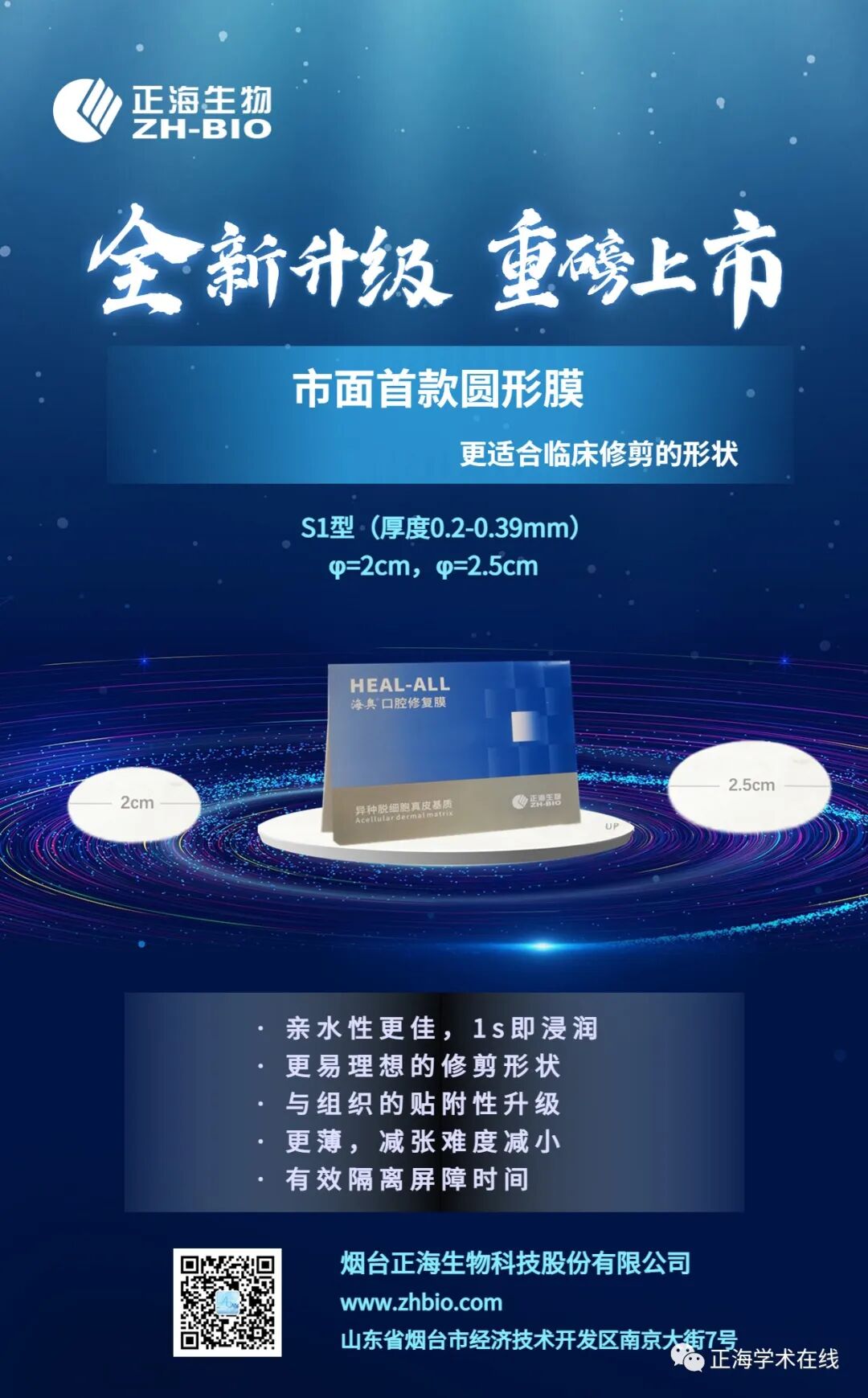 什么是口腔修复膜海奥口腔修复膜S1型重磅上市_https://www.jmylbn.com_新闻资讯_第11张