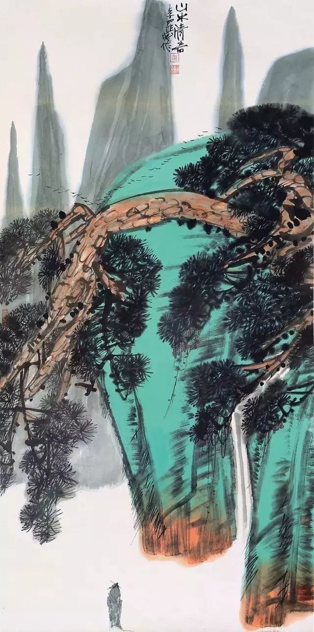 中国当代著名画家李鼎成作品欣赏