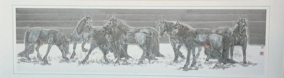 基层艺讯丨“印象草原 溢彩北疆”锡林郭勒盟2025年美术写生采风作品展明日开展 第8张