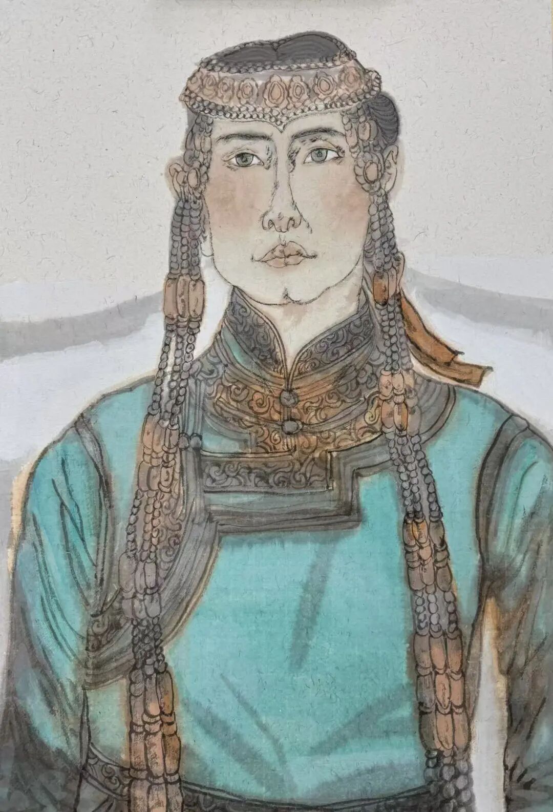 基层艺讯丨“印象草原 溢彩北疆”锡林郭勒盟2025年美术写生采风作品展明日开展 第3张