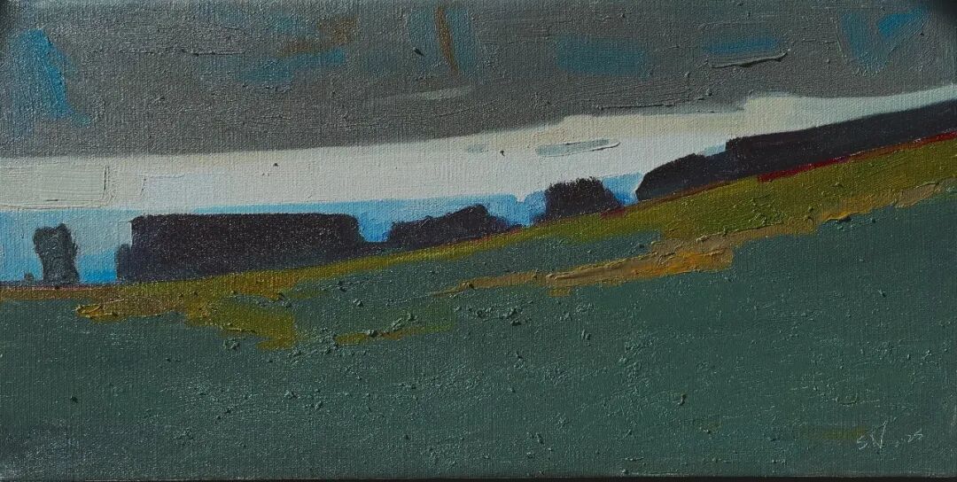 基层艺讯丨“印象草原 溢彩北疆”锡林郭勒盟2025年美术写生采风作品展明日开展 第15张