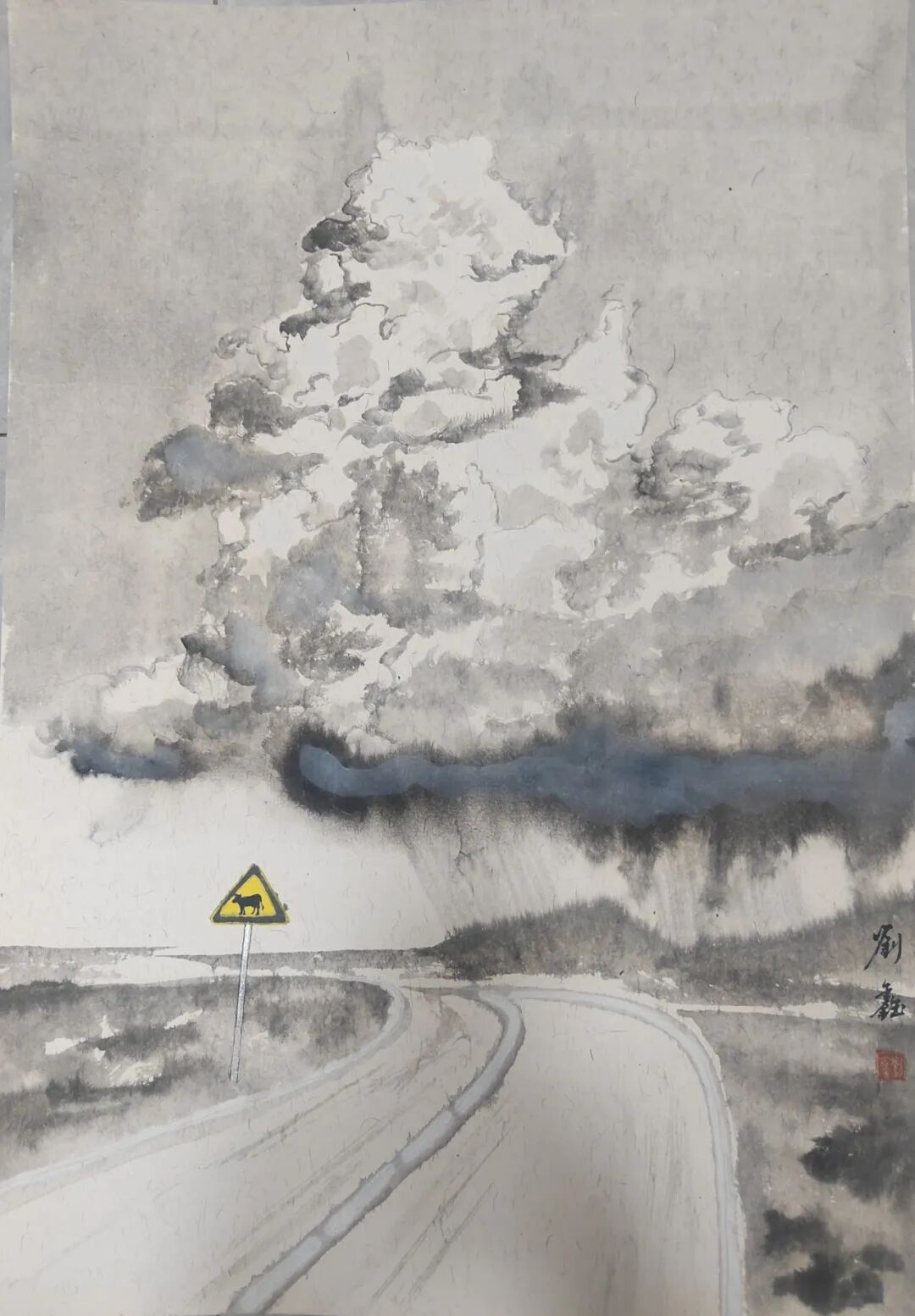 基层艺讯丨“印象草原 溢彩北疆”锡林郭勒盟2025年美术写生采风作品展明日开展 第14张