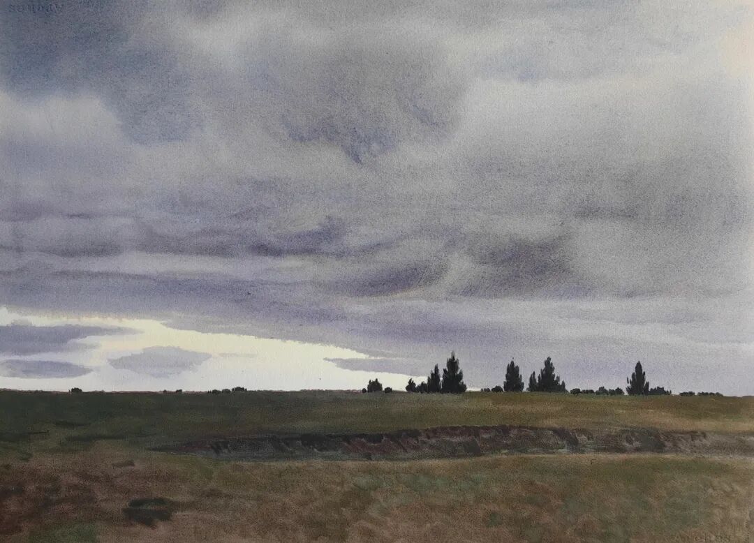 基层艺讯丨“印象草原 溢彩北疆”锡林郭勒盟2025年美术写生采风作品展明日开展 第5张