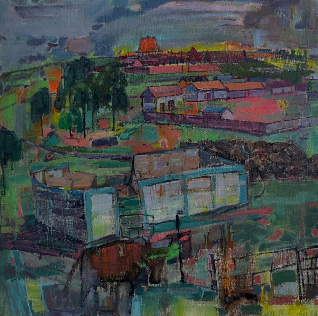 基层艺讯丨“印象草原 溢彩北疆”锡林郭勒盟2025年美术写生采风作品展明日开展 第6张