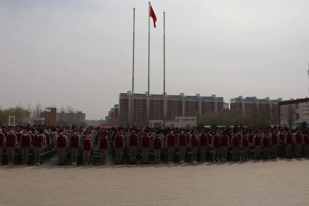 中宁二中举行2021年春季开学典礼