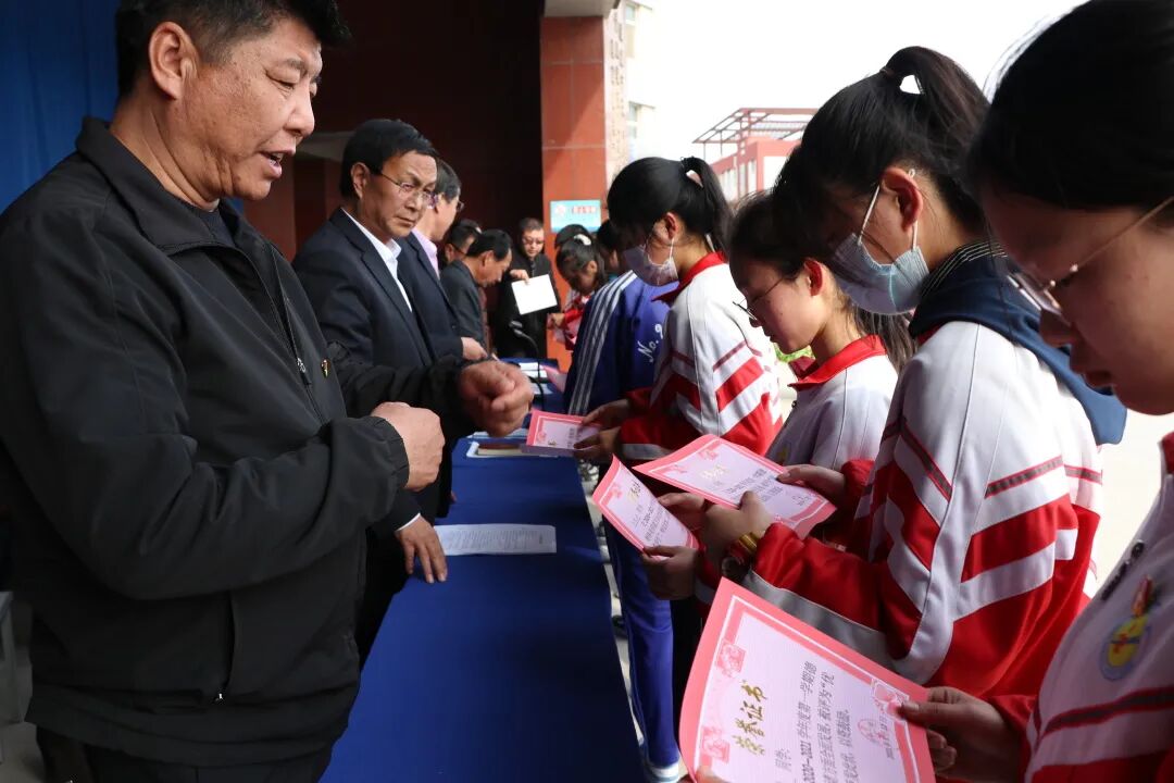 中宁二中举行2021年春季开学典礼