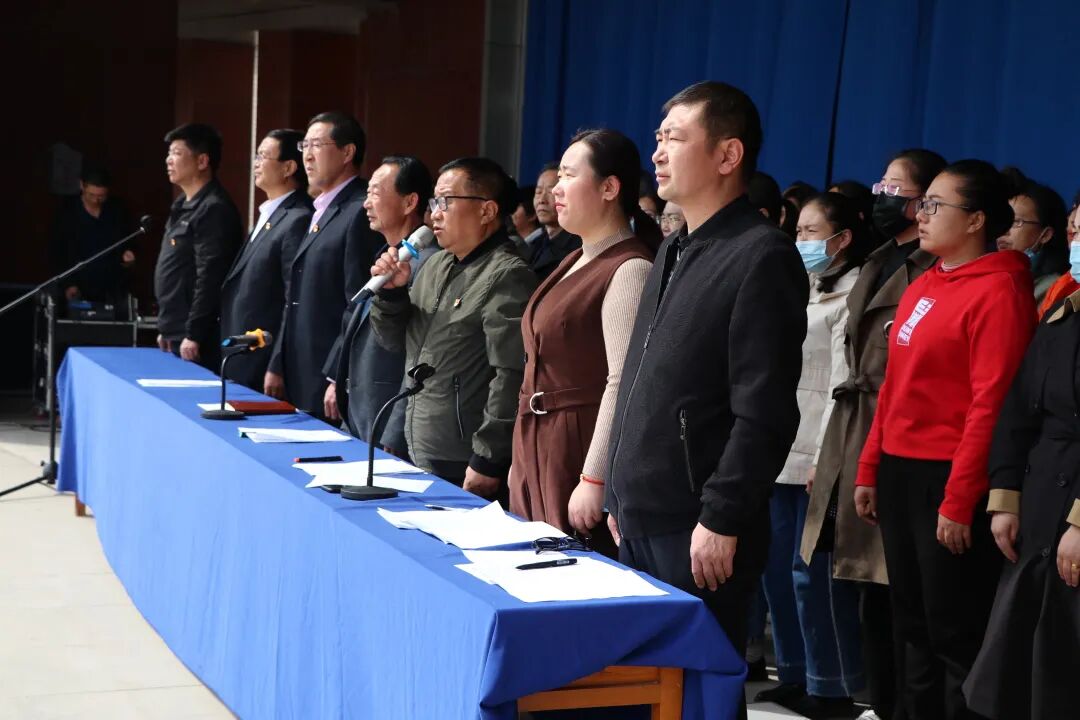 中宁二中举行2021年春季开学典礼