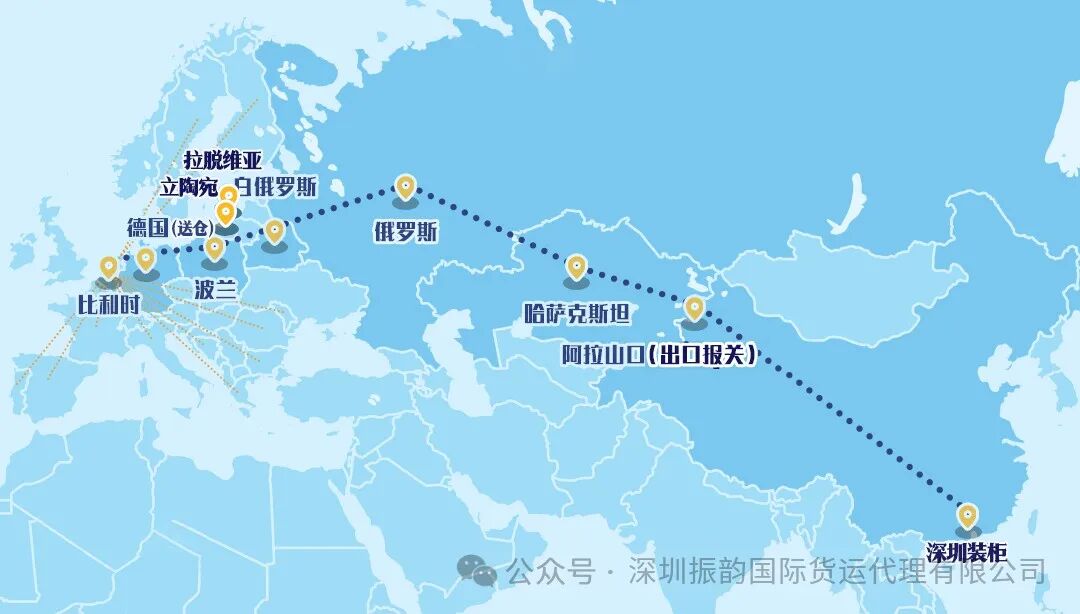 欧洲卡航！为出口物流保驾护航......