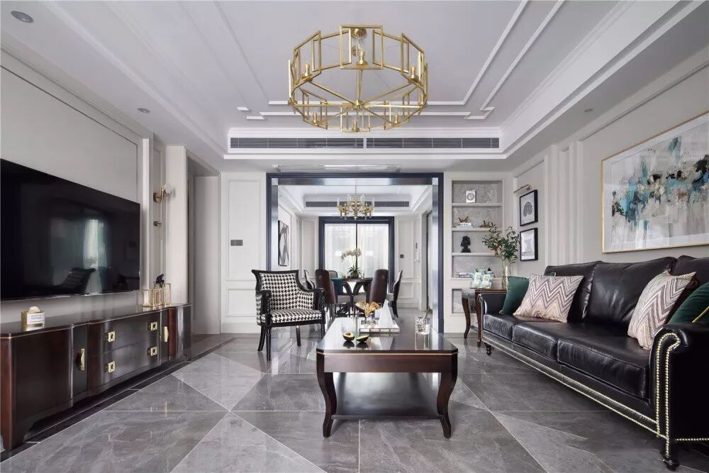 140㎡新房簡單裝，陽台玄關真氣派，進門就被驚艷到了！ 家居 第13張