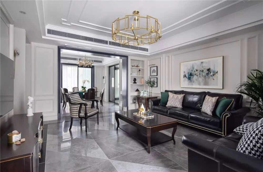 140㎡新房簡單裝，陽台玄關真氣派，進門就被驚艷到了！ 家居 第6張