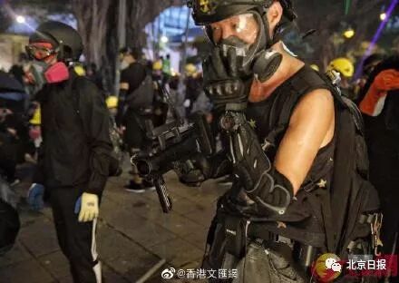 “这已是恐怖主义！”除了投汽油弹，乱港暴徒还用“枪”袭警！（视频/组图） - 9