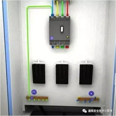 【分析】从变压器到配电箱！临时用电线路接法和配电箱配置标准图的图5