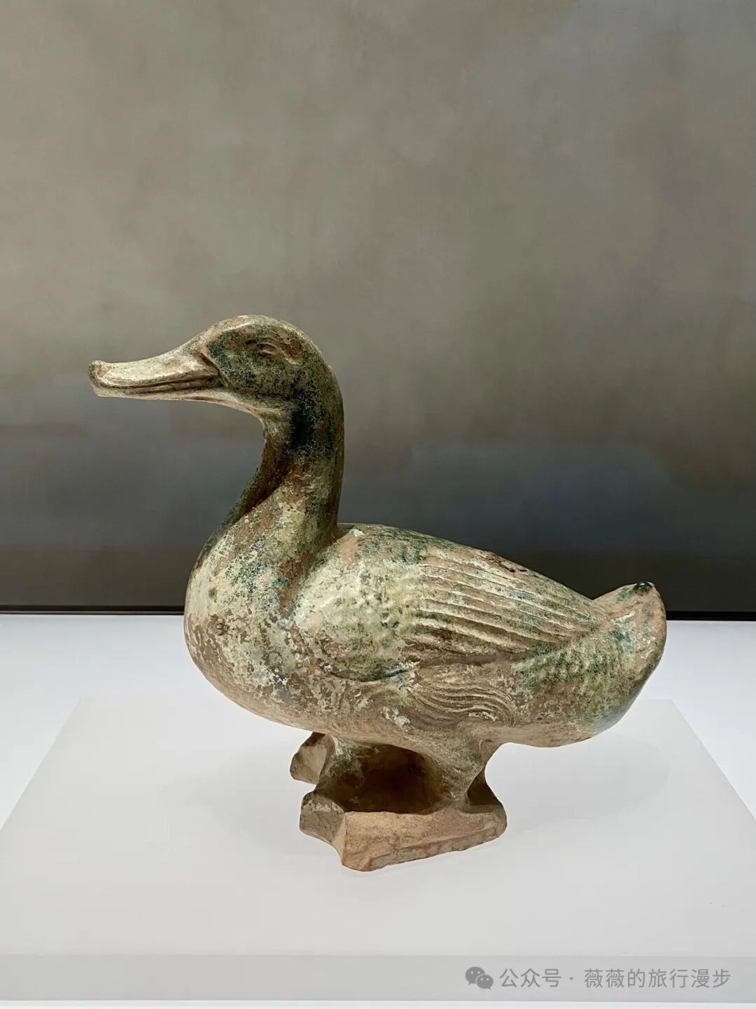 绿釉陶人形烛台,东汉