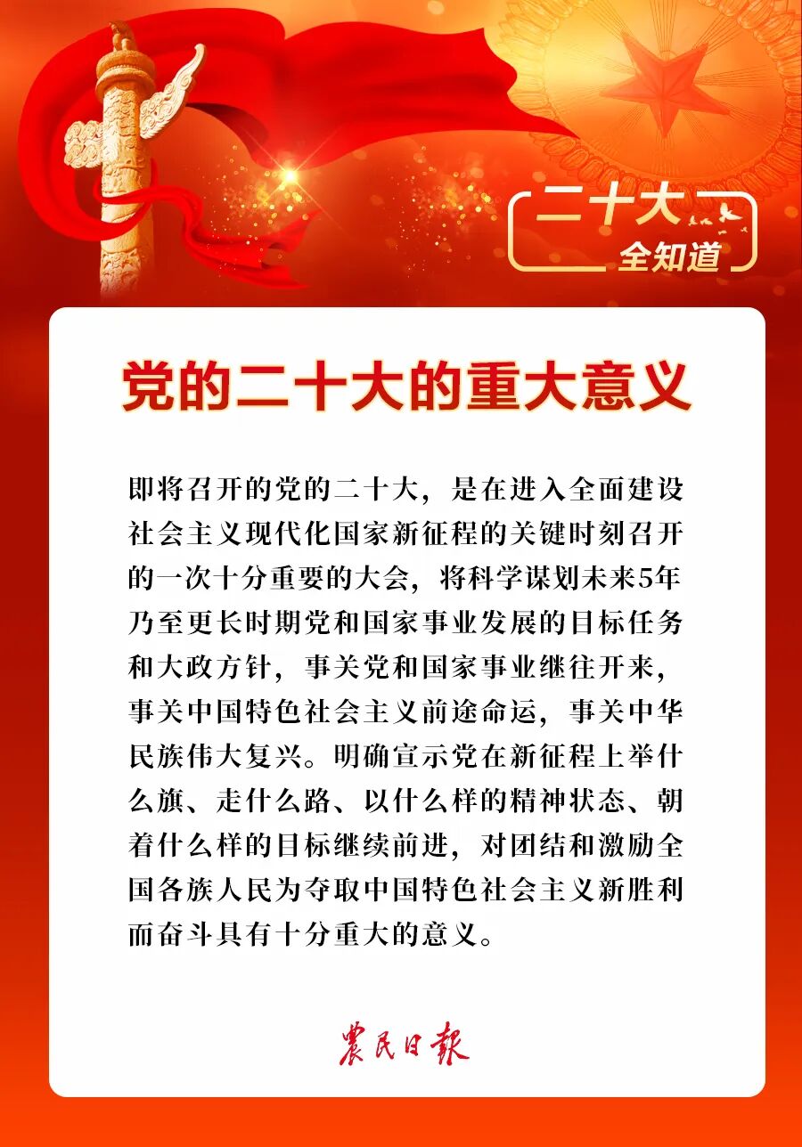 关于党的二十大,这些知识必须了解_陇川县融媒体中心