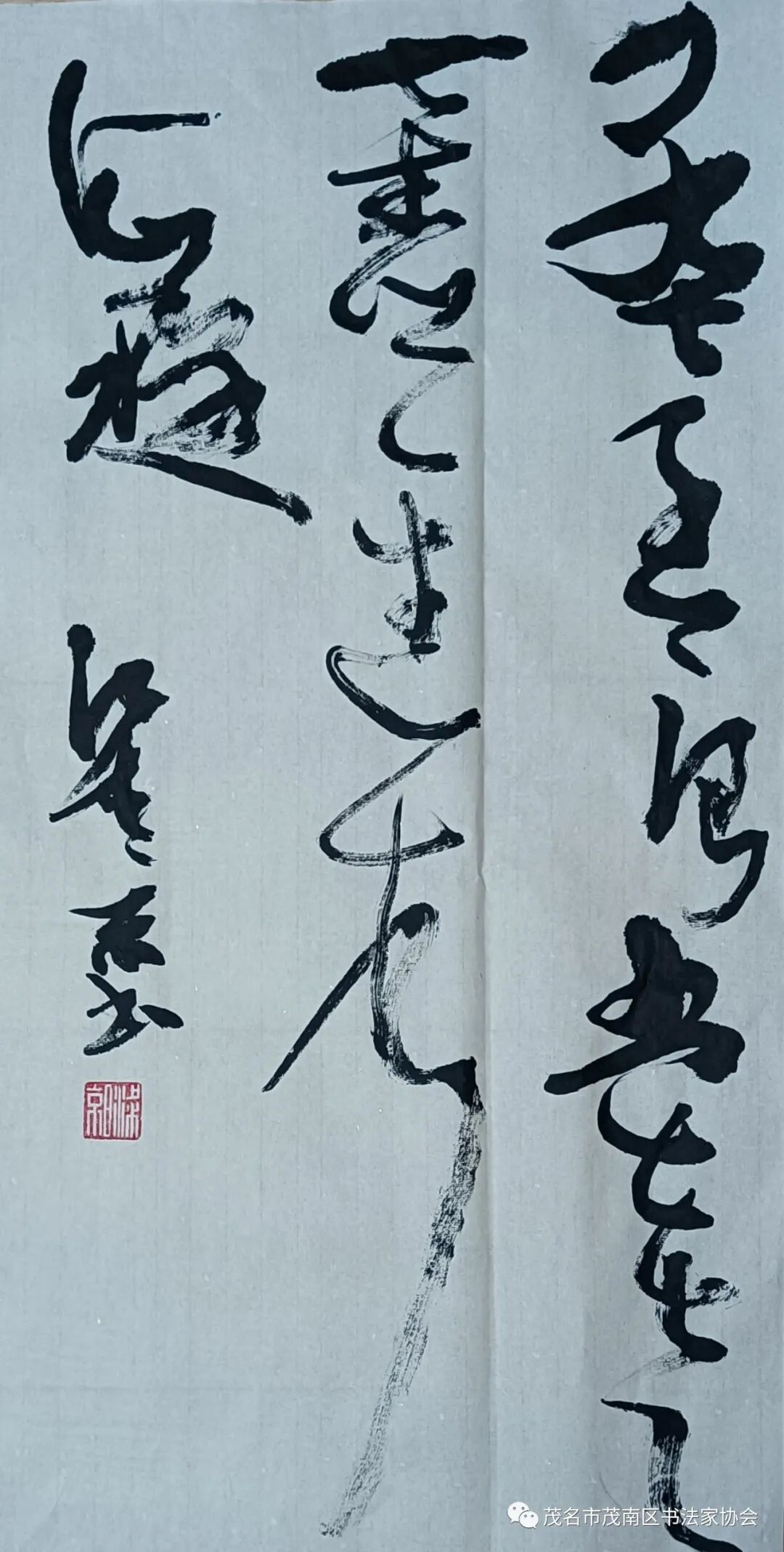 莫志远 茂名市书法家协会会员黄金才 茂名市书法家协会会员劳春玲 茂名市