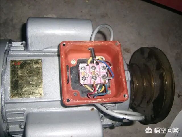 單相電機和三相電機怎么接線？的圖5