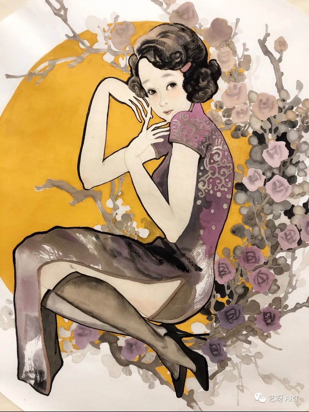 金格格,满族,中国美术家协会会员,毕业于中央工艺美术