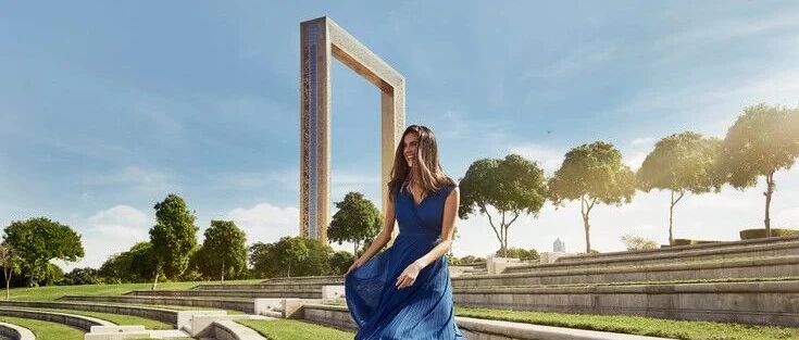 被迪拜相框选中的“天然氧吧”