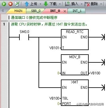 西門子PLC自由口通訊+中斷，這么用很方便，圖文實例講解！的圖6