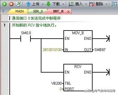 西門子PLC自由口通訊+中斷，這么用很方便，圖文實例講解！的圖4