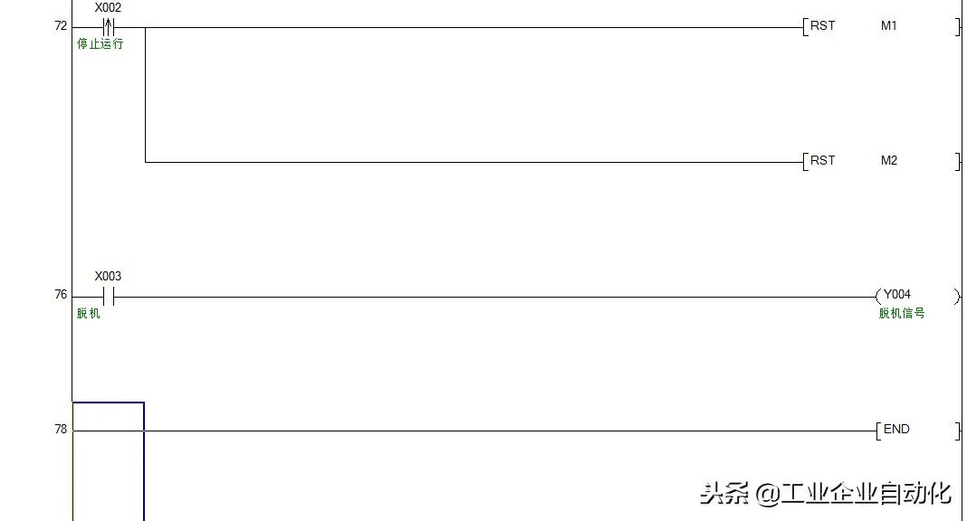 三菱PLC与步进电机驱动器的连接方法及梯形图的图10