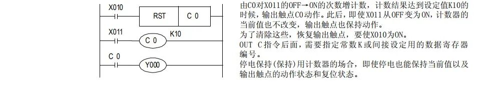 PLC基本指令 SET、RST 应用及案例的图4