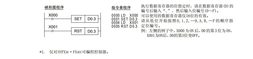 PLC基本指令 SET、RST 应用及案例的图7