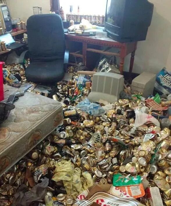 都被逼疯了！澳洲封城后，民众宅家景象曝光：满地垃圾还有蟑螂（组图） - 11