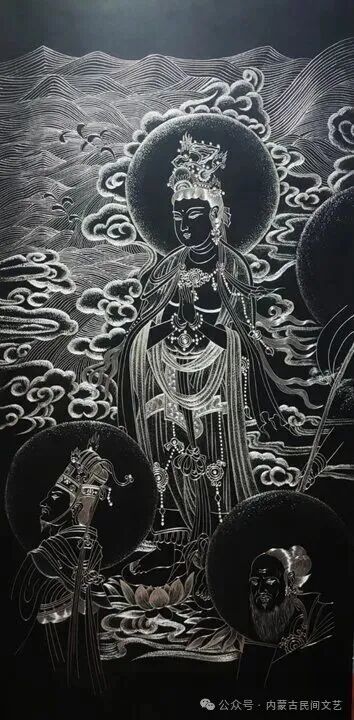 内蒙古作品《母亲河·岸边的喜悦》入围第十七届中国民间文艺山花奖·优秀民间工艺美术 第216张