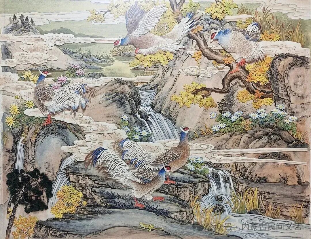 内蒙古作品《母亲河·岸边的喜悦》入围第十七届中国民间文艺山花奖·优秀民间工艺美术 第19张
