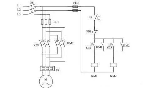 把三相電機(jī)正反轉(zhuǎn)自鎖互鎖弄清楚就能接線了的圖1