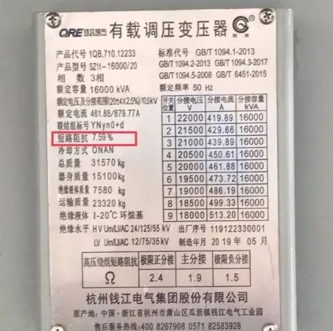 【讲解】变压器铭牌上的“短路阻抗”，你了解吗？的图1